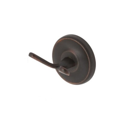 Orca Hardware Double Robe Hook, US10B Oil-Rubbed Bronze Finish 4854-ORB
